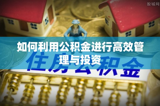 榆中如何利用公积金进行高效管理与投资